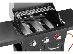 Barbacoa de gas de 3 quemadores