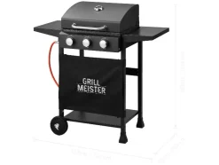 Barbacoa de gas 3 quemadores