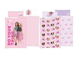 Barbie Ropa de cama reversible 150 x 220 cm