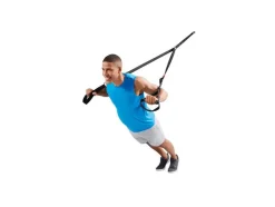 Barra de dominadas / Entrenador en suspensión / Mangos para flexiones giratorios