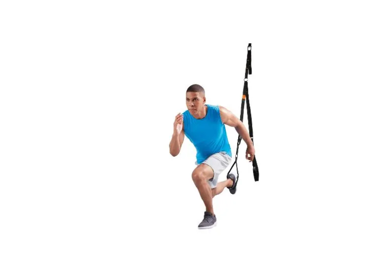 Barra de dominadas / Entrenador en suspensión / Mangos para flexiones giratorios