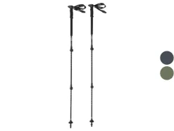 Bastones de trekking de aluminio