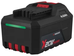 Batería de 20V »PAP 204 A1« y cargador »PLG 20 C3«.
