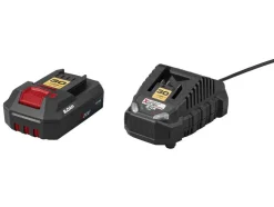 Batería 20 V / 2 Ah Limited Edition »PAP 202 A1« + Cargador de batería 20 V / 2,4 A Limited Edition »PLG 20 C1«
