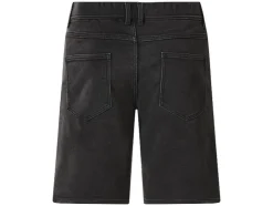 Bermudas de felpa vaquera para hombre