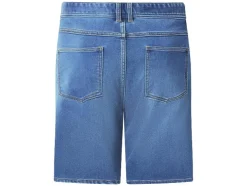 Bermudas vaqueras de felpa para hombre