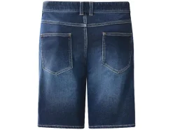 Bermudas vaqueras de felpa para hombre
