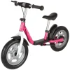Bicicleta sin pedales, con sillín ergonómico acolchado.