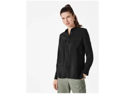 Blusa de mujer, con aberturas laterales.