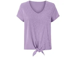 Blusa de mujer con estructura crinkle