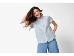 Blusa de mujer con lino