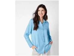 Blusa de mujer en calidad de satén mate.