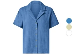 Blusa de muselina de mujer