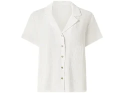 Blusa de muselina de mujer