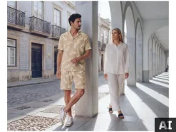 Blusa de muselina para mujer