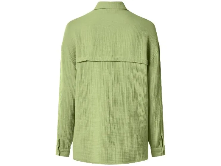 Blusa de muselina para mujer