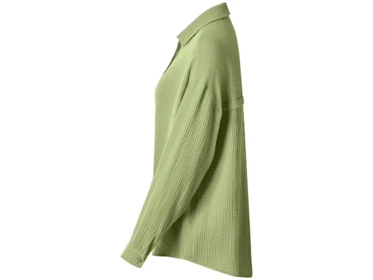 Blusa de muselina para mujer