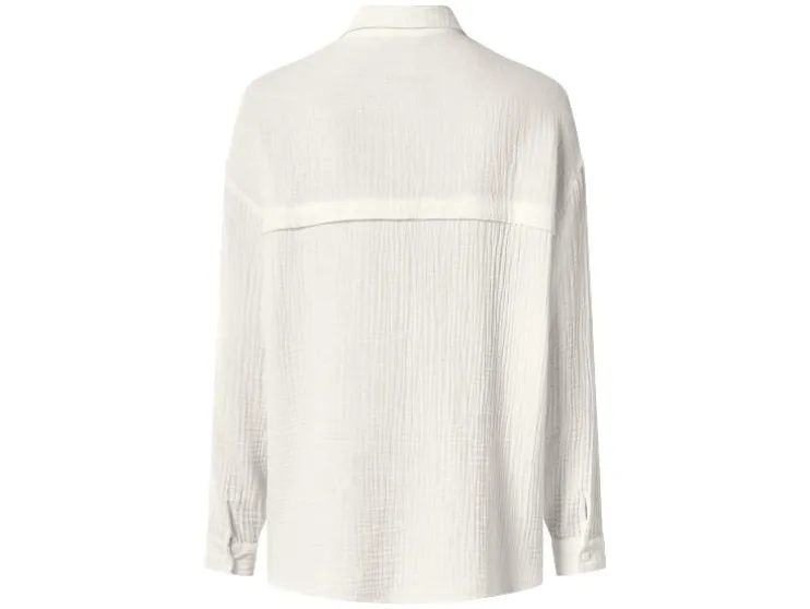 Blusa de muselina para mujer