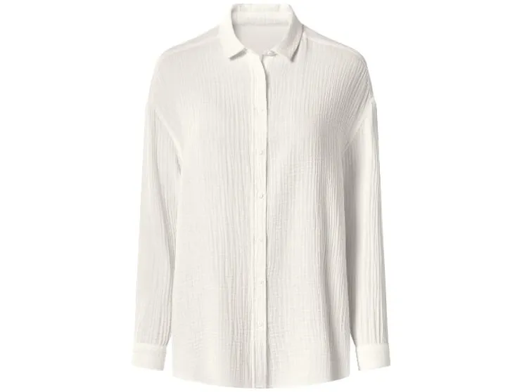 Blusa de muselina para mujer