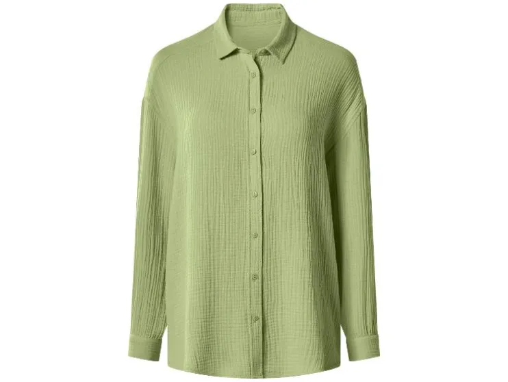Blusa de muselina para mujer