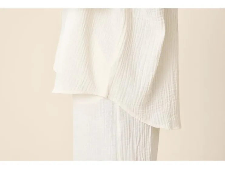 Blusa de muselina para mujer