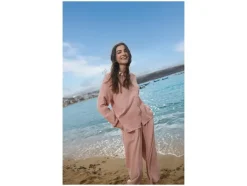 Blusa de muselina para mujer