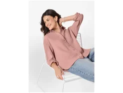 Blusa de muselina para mujer