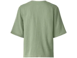 Blusa de muselina para mujer
