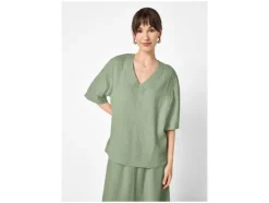 Blusa de muselina para mujer
