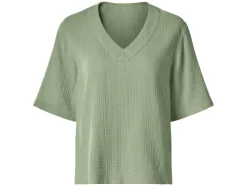 Blusa de muselina para mujer