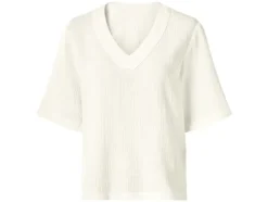 Blusa de muselina para mujer