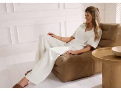 Blusa de muselina para mujer