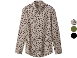 Blusa de satén para mujer