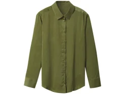 Blusa de satén para mujer