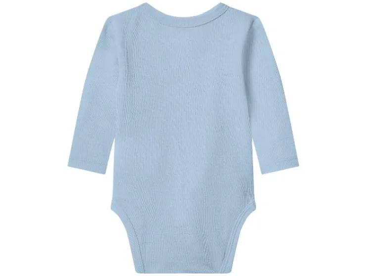 Body de bebé prémium de lana y seda.