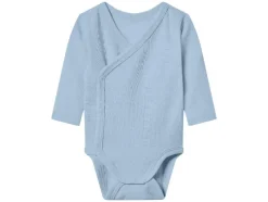 Body de bebé prémium de lana y seda.