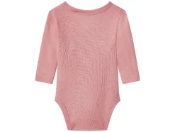 Body de bebé prémium de lana y seda.