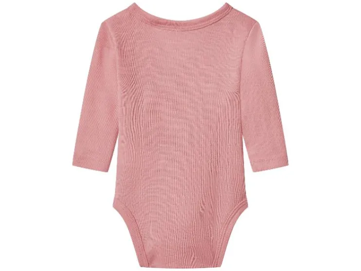 Body de bebé prémium de lana y seda.