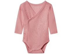 Body de bebé prémium de lana y seda.