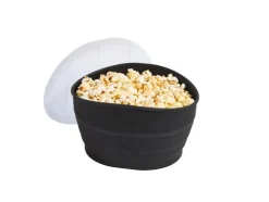 Bol para palomitas, vaporizador, arrocera y cocedora de pasta para microondas