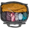 Bolsa de almacenamiento / Trolley para máquina de coser, gris.