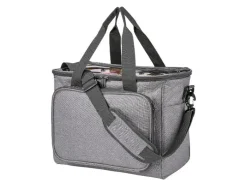 Bolsa de almacenamiento / Trolley para máquina de coser, gris.