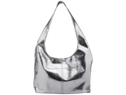 Bolso de mujer con cierre de botón magnético.