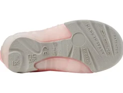 Botas de agua para niños con luz y forro cálido.