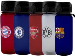 Botella de agua de club de fútbol