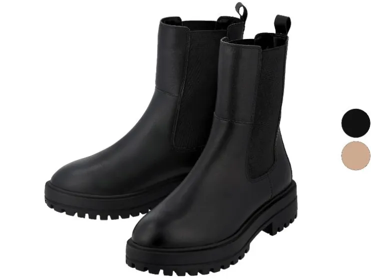 Botines de cuero para mujer