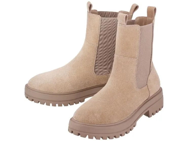 Botines de cuero para mujer