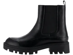 Botines de mujer, con inserción elástica lateral.