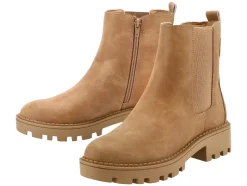 Botines de mujer, con inserción elástica lateral.