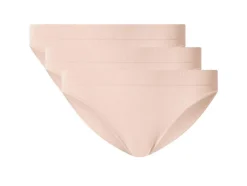 Bragas de canalé para mujer, 3 unidades.